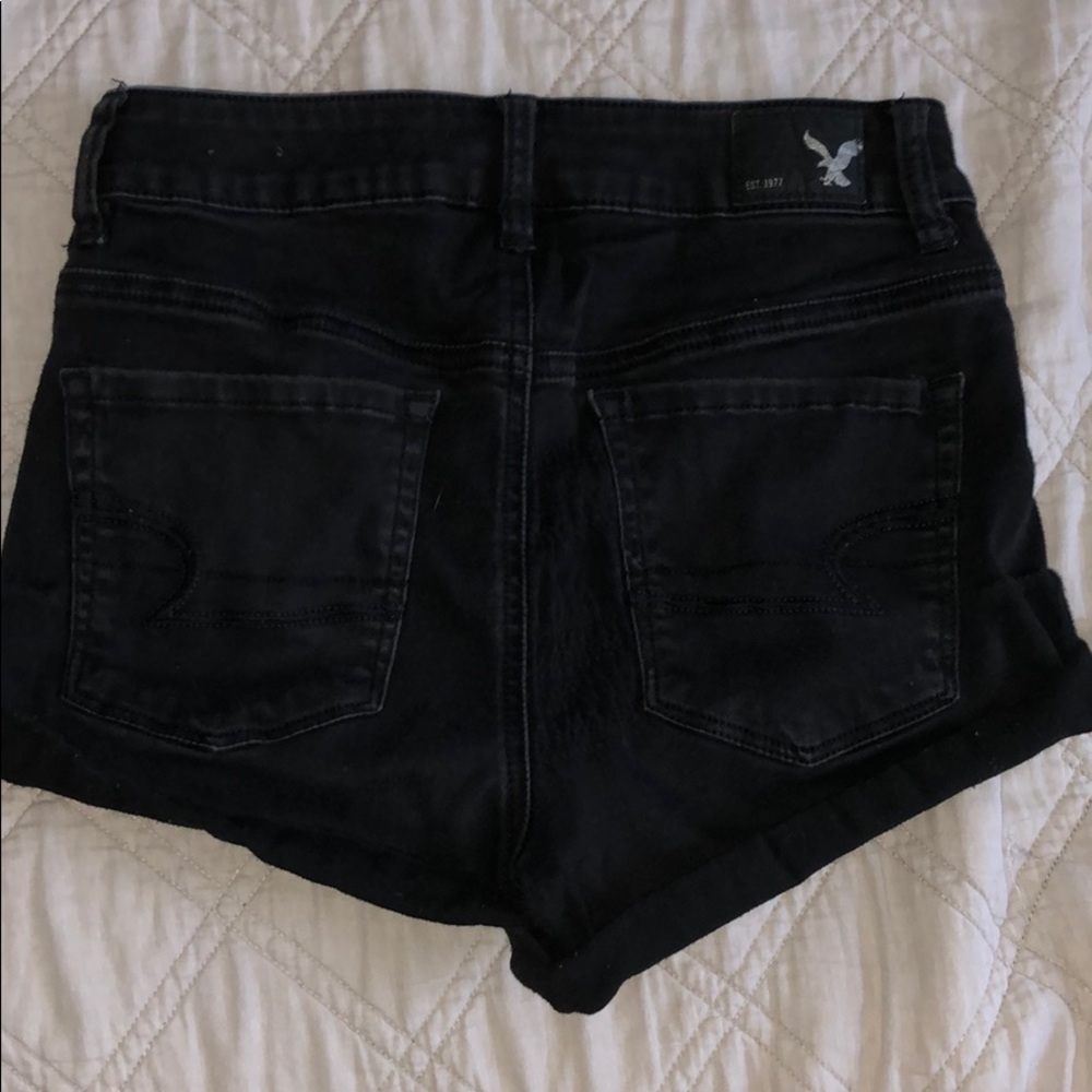 Black American Eagle Shorts - Picture 2 of 3